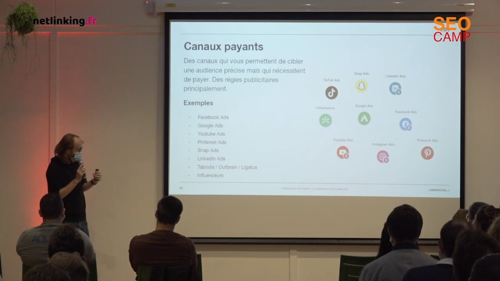  growth marketer : canal payant